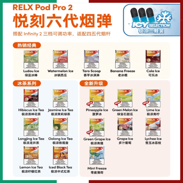 RELX悅刻六代煙彈 台灣熱銷必買 買三盒送主機 通用4/5/6代主機