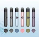 RELX 悅刻 6 代主機 Infinity 2，展示三檔功率調節功能及時尚設計。