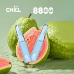 CHILL 8800口一次性電子煙-芭樂口味-優雅茶香台灣現貨