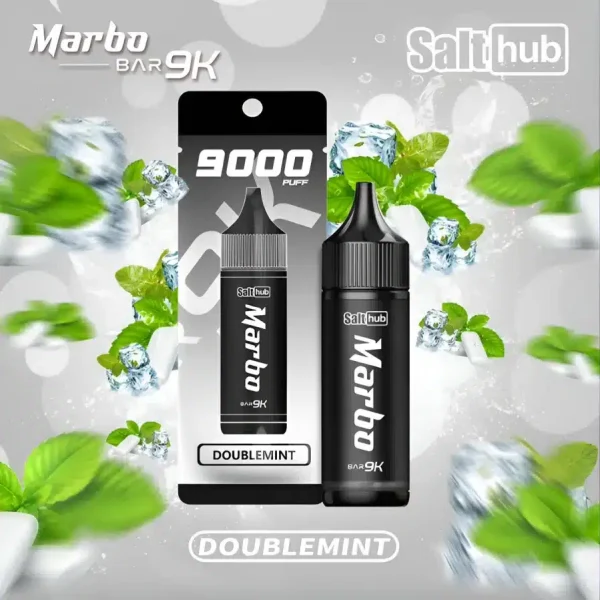 Marbo Bar 9K 拋棄式電子煙-高質感水晶外殼與流線型輕便設計-台灣玩家首選