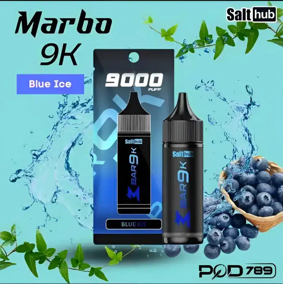 Marbo Bar 9K 一次性電子煙-智能螢幕即時顯示剩餘電量與油量百分比