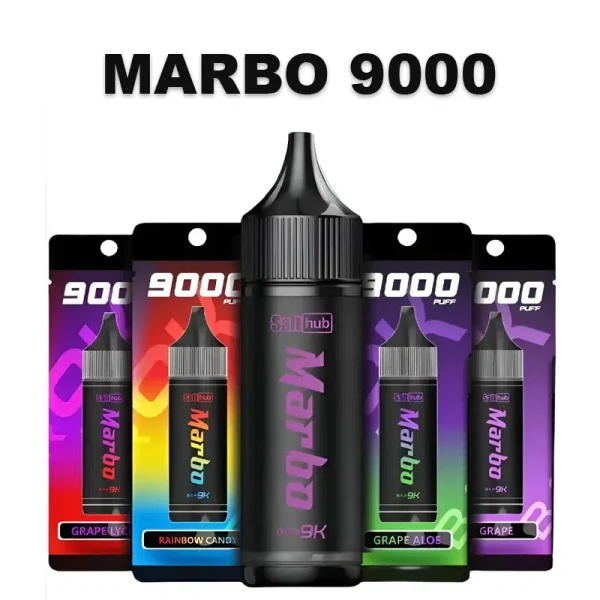 Marbo Bar 9K 一次性電子煙-台灣現貨-雙網芯不嗆口推薦