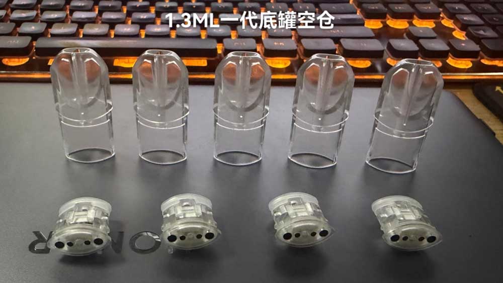 一代通用空倉1.3ml輕量版-適合隨身攜帶換口味-陶瓷芯口感還原不焦味