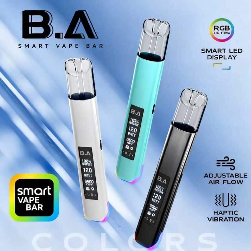 B.A 一代可調式主機,配備超大 LED 智能顯示屏與 RGB 炫光燈效,展現航太級鋁合金機身的精緻工藝與時尚質感。
